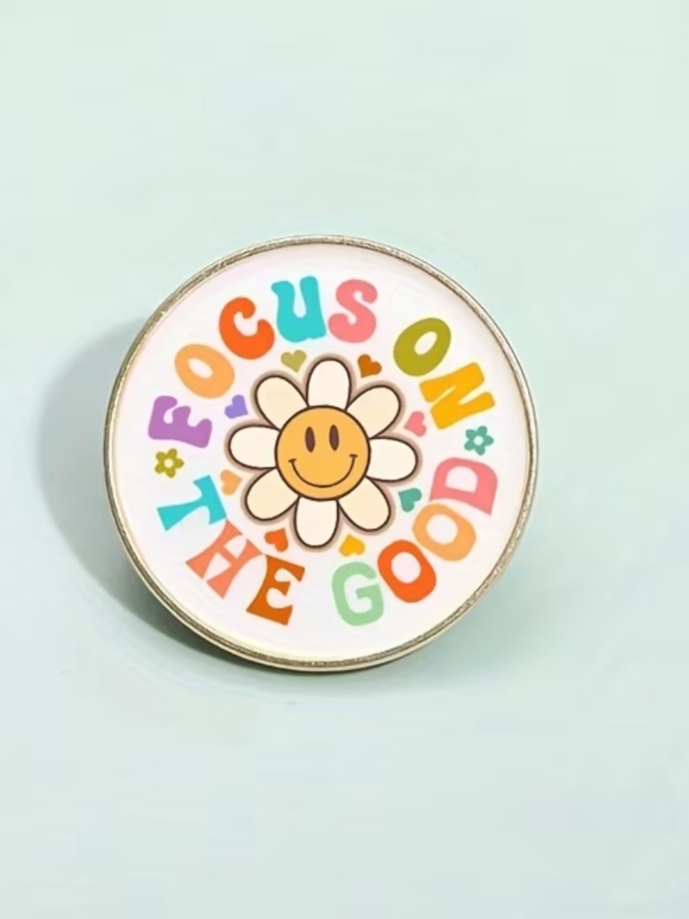 Focus On The Good Colorful Daisy Wall Decor